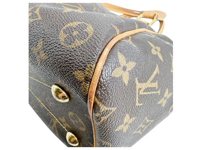 Louis Vuitton Tivoli PM Monogram Canvas Handtasche Braun - Ansicht 8