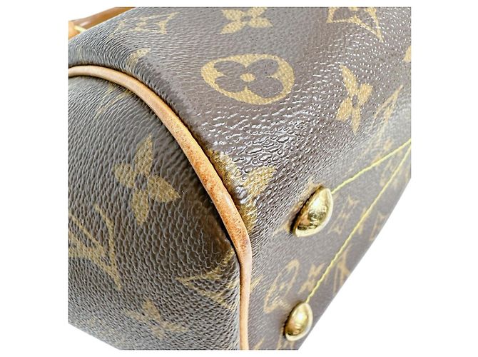Louis Vuitton Tivoli PM Monogram Canvas Handtasche Braun - Ansicht 9