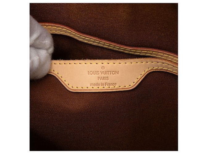 Louis Vuitton Monogram Palermo GM Tote/Shoulder Bag Brown - view 5