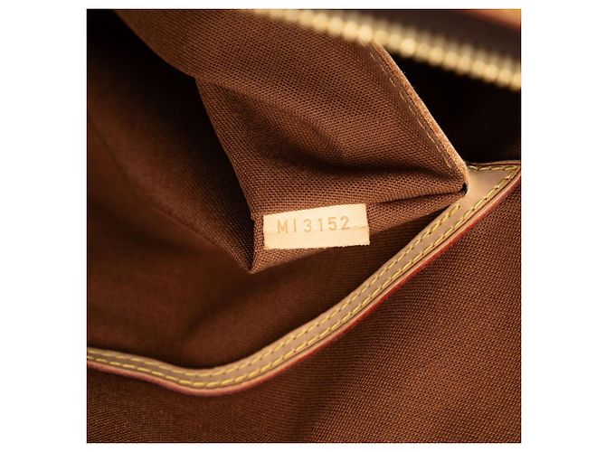 Louis Vuitton Monogram Palermo GM Tote/Shoulder Bag Brown - view 6
