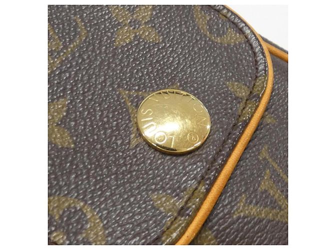 Borsa a Spalla Pochette Cancun Monogramma Louis Vuitton Marrone - vista 6