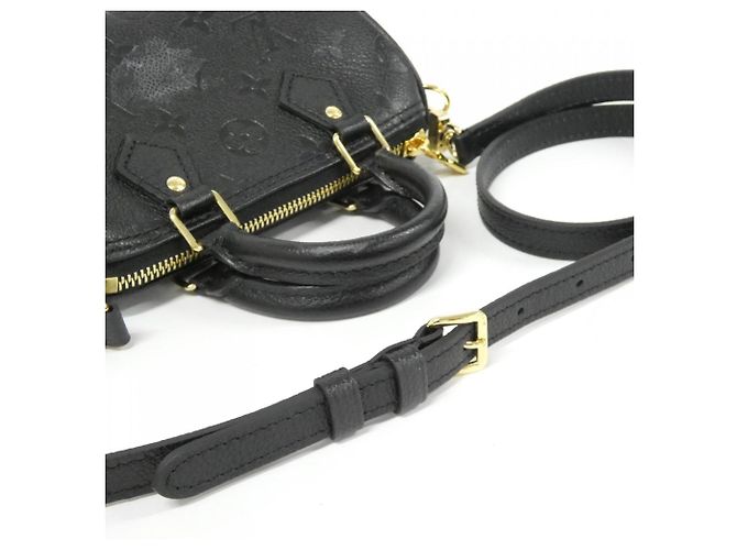 Bolso Nano Speedy Monogram Empreinte Louis Vuitton Negro - vista 5