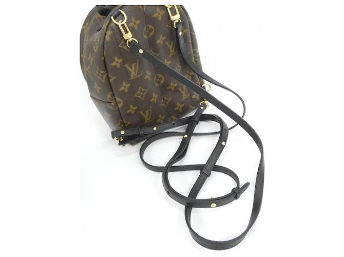 Louis Vuitton Monogram Palm Springs Mini Rucksack M44873 Braun - Ansicht 7