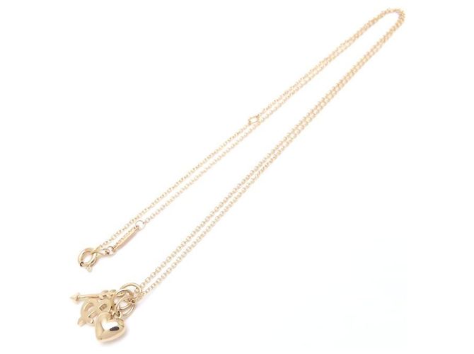 Tiffany & Co Collana con ciondolo a forma di cuore e freccia Tiffany Rosa - vista 4