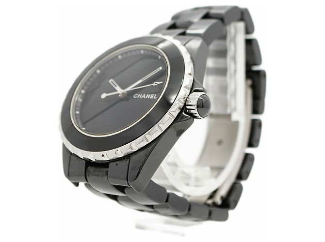 Orologio da uomo Chanel J12 Untitled H5581 quadrante nero - vista 3
