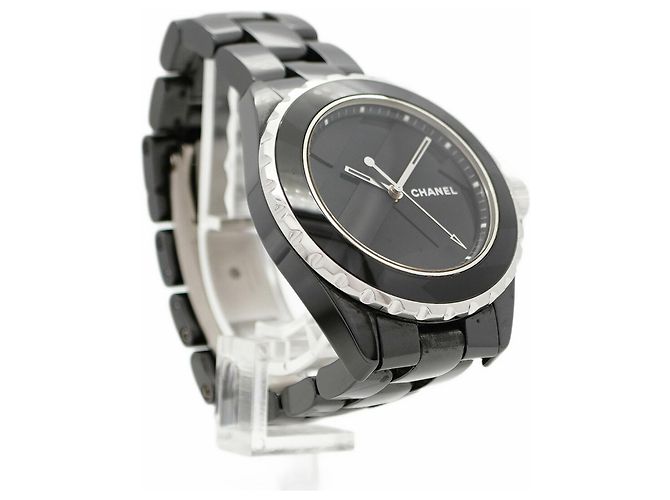 Orologio da uomo Chanel J12 Untitled H5581 quadrante nero - vista 4