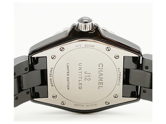 Orologio da uomo Chanel J12 Untitled H5581 quadrante nero - vista 6