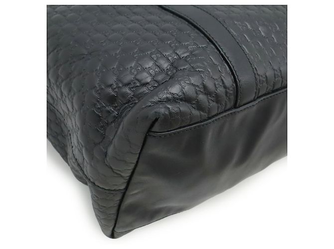 Gucci Micro Guccissima Tote Bag Schwarz - Ansicht 4