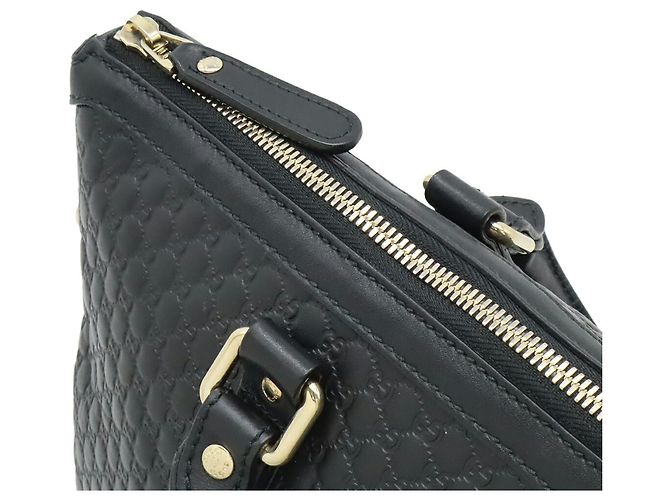 Gucci Micro Guccissima Tote Bag Schwarz - Ansicht 6