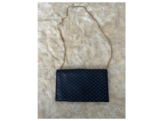 Céline Cartera Celine Triomphe con Cadena Azul oscuro - Ansicht 10