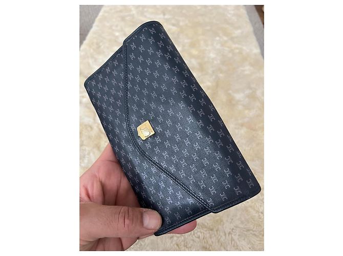 Céline Cartera Celine Triomphe con Cadena Azul oscuro - Ansicht 11
