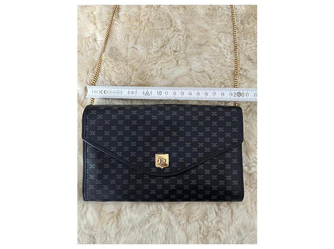 Céline Cartera Celine Triomphe con Cadena Azul oscuro - Ansicht 14