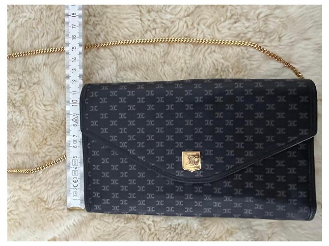 Céline Cartera Celine Triomphe con Cadena Azul oscuro - Ansicht 15