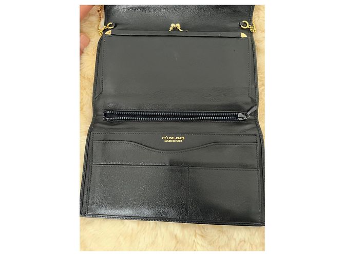 Céline Cartera Celine Triomphe con Cadena Azul oscuro - Ansicht 5
