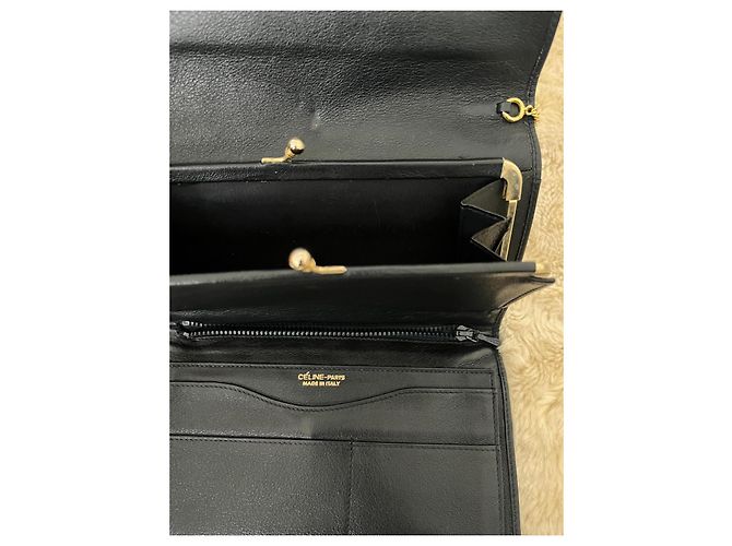 Céline Cartera Celine Triomphe con Cadena Azul oscuro - Ansicht 7