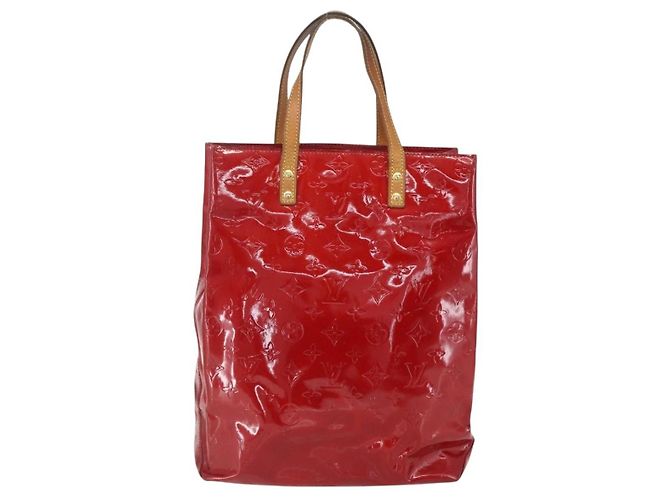 Borsa Reade Monogram Vernis MM Louis Vuitton Rosso - vista 2