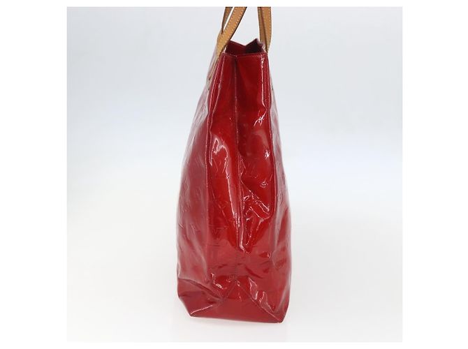 Borsa Reade Monogram Vernis MM Louis Vuitton Rosso - vista 3