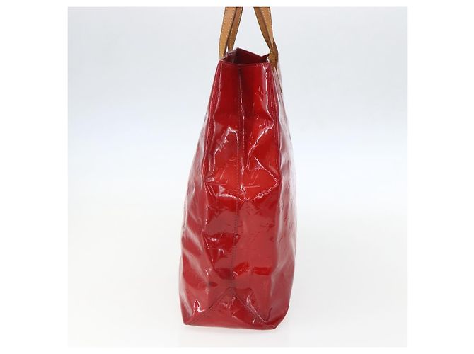Borsa Reade Monogram Vernis MM Louis Vuitton Rosso - vista 4