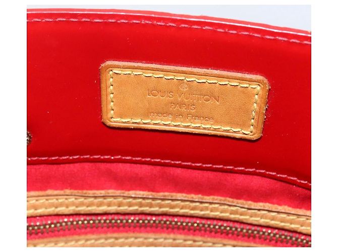 Borsa Reade Monogram Vernis MM Louis Vuitton Rosso - vista 6
