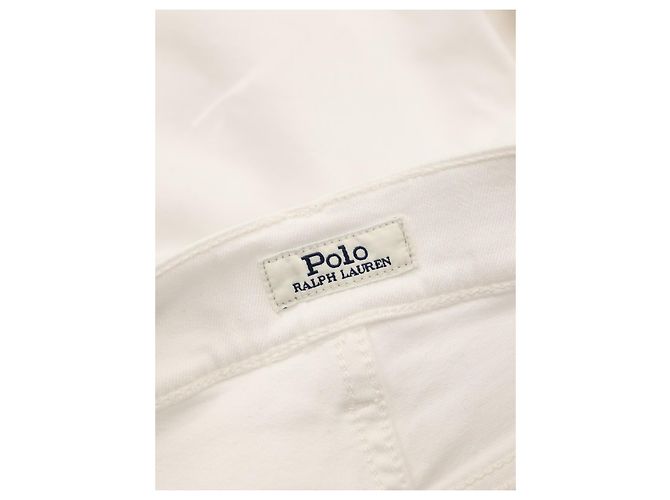 Vaqueros Slim Fit Blancos Polo Ralph Lauren - vista 3