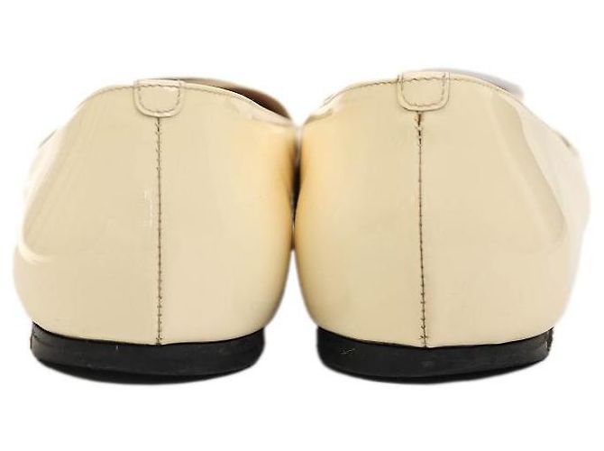 Bailarinas Bally de charol beige - vista 3
