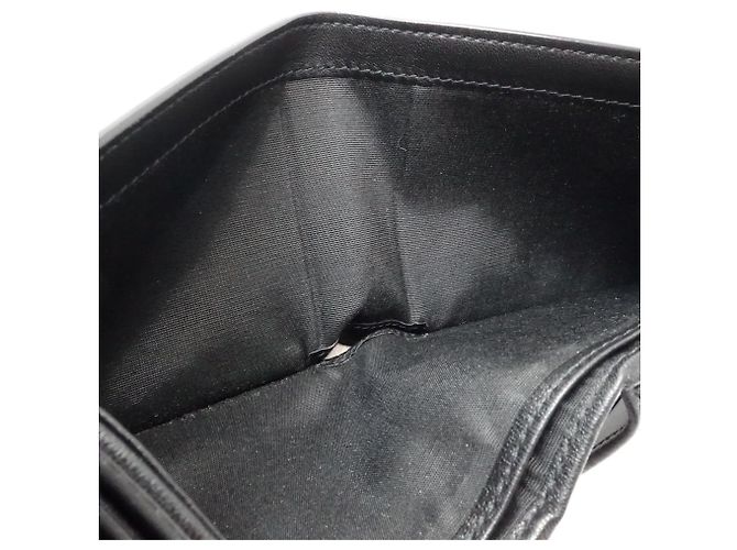 Christian Dior Black Leather Bi-Fold Wallet - view 10