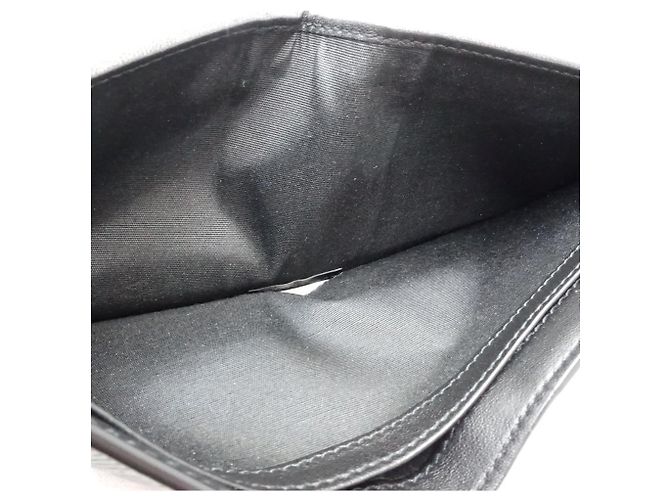 Christian Dior Black Leather Bi-Fold Wallet - view 9