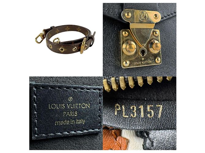 Borsa a Spalla Pochette Metis MM Monogramma Louis Vuitton Marrone Nero - vista 5