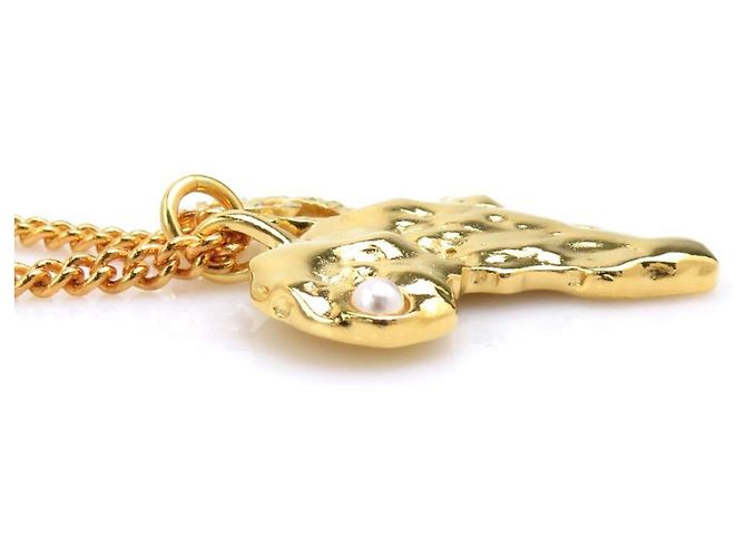 Collana in metallo dorato CHANEL per donne D'oro - vista 2