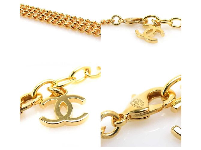 Collana in metallo dorato CHANEL per donne D'oro - vista 4