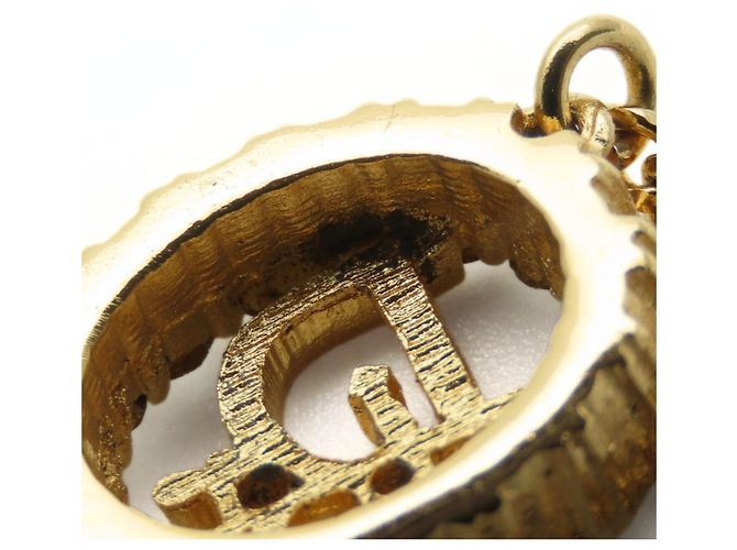 Collana in strass dorato Christian Dior D'oro - vista 5