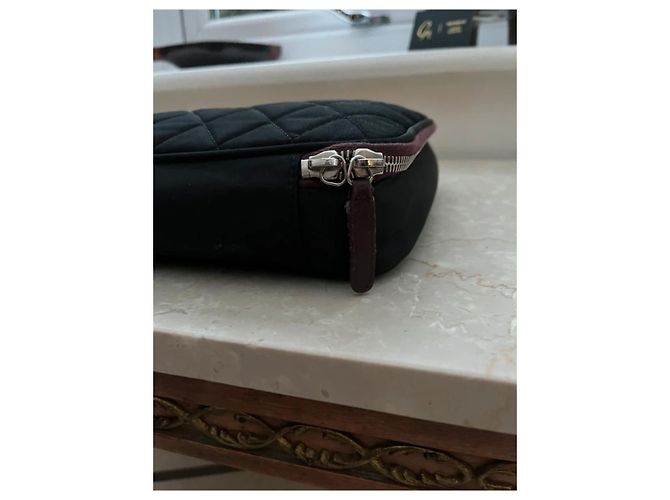 Custodia per laptop/file in nylon trapuntato nero Chanel - 2012 - vista 5