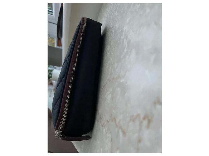 Custodia per laptop/file in nylon trapuntato nero Chanel - 2012 - vista 6