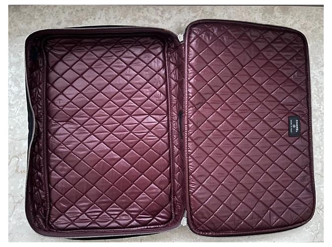 Custodia per laptop/file in nylon trapuntato nero Chanel - 2012 - vista 9