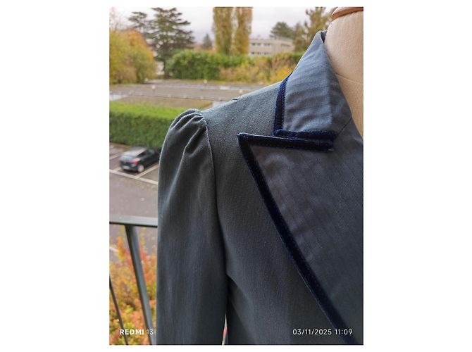 Blazer Marc Jacobs de terciopelo algodón y lana - vista 4