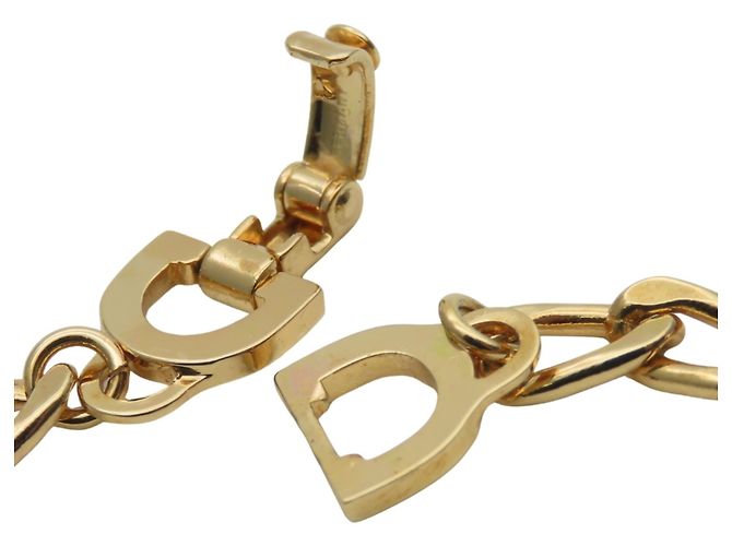Bracciale con charm dorato Christian Dior D'oro - vista 6