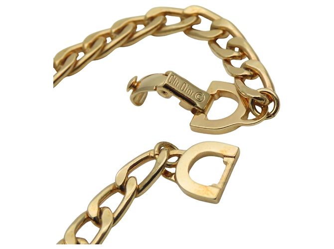 Bracciale con charm dorato Christian Dior D'oro - vista 7