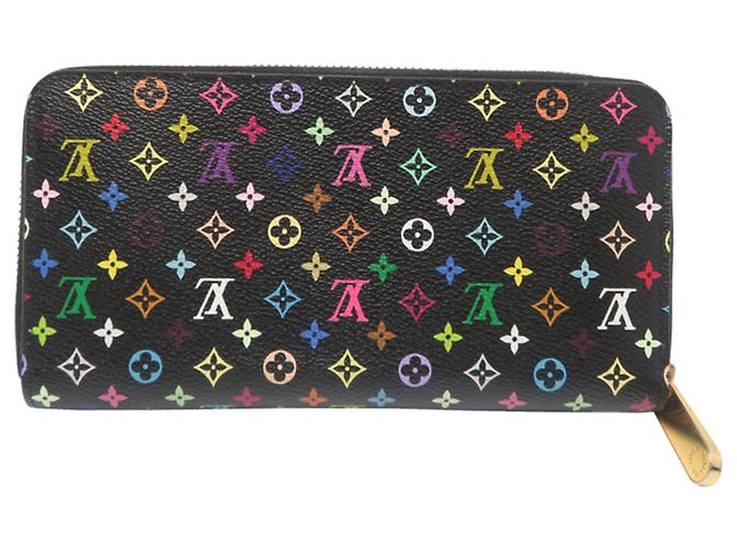 Cartera Zippy Louis Vuitton Mujer Larga M60243 Negro - vista 2