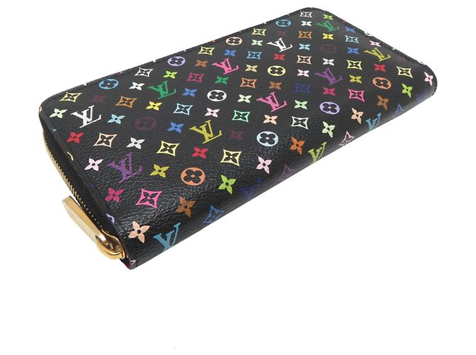 Cartera Zippy Louis Vuitton Mujer Larga M60243 Negro - vista 3