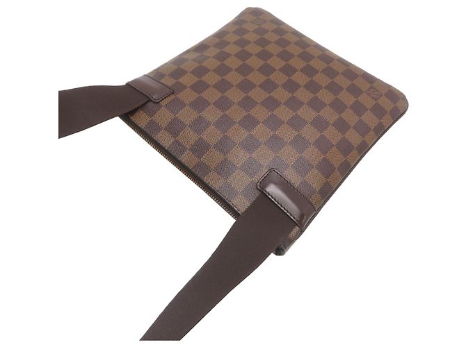 Borsa a Spalla Merville da Uomo Louis Vuitton Marrone - vista 4