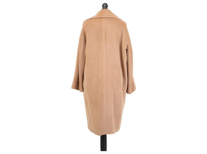 Abrigo Max Mara Studio Sidney marrón de alpaca y lana Castaño - vista 2