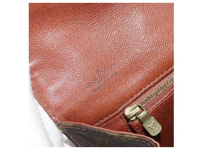 Louis Vuitton Donna Pochette Monogram Canvas GM Marrone - vista 6