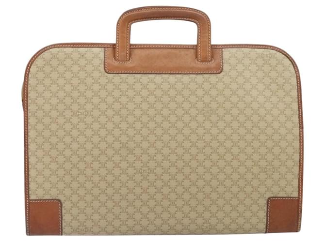 Céline Celine Vintage Macadam Canvas Beige - vista 2