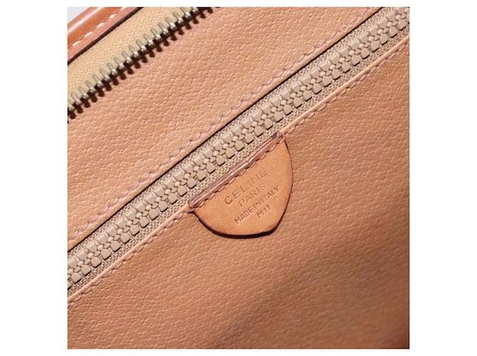 Céline Celine Vintage Macadam Canvas Beige - vista 6