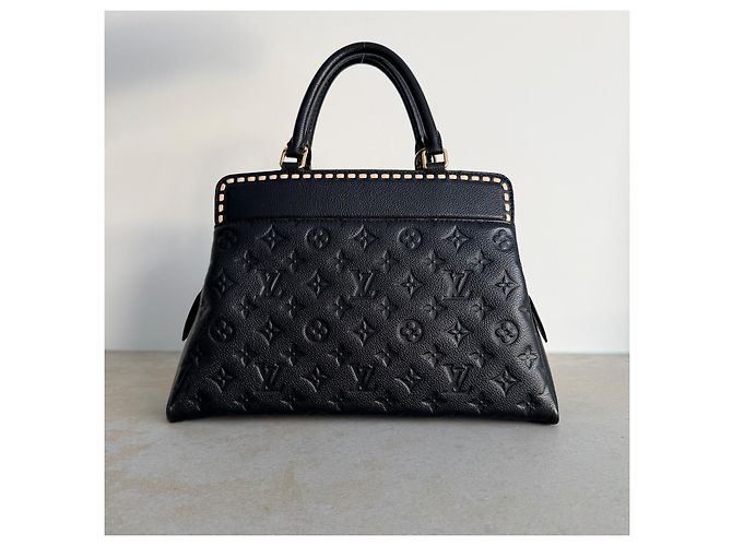 Louis Vuitton Vosges MM Monogram empreinte Nero - vista 5