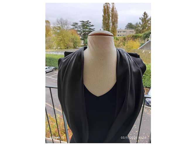 Givenchy Schwarzes Figurbetontes Kleid Viscose - Ansicht 3