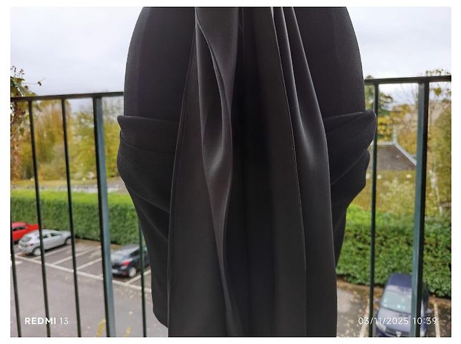 Givenchy Schwarzes Figurbetontes Kleid Viscose - Ansicht 6