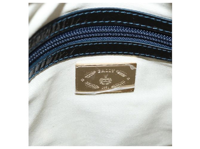 Vintage Handtasche aus Canvas von Bally Braun - Ansicht 7