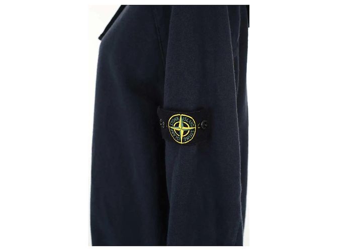 Stone Island Sudadera de algodón azul - vista 4