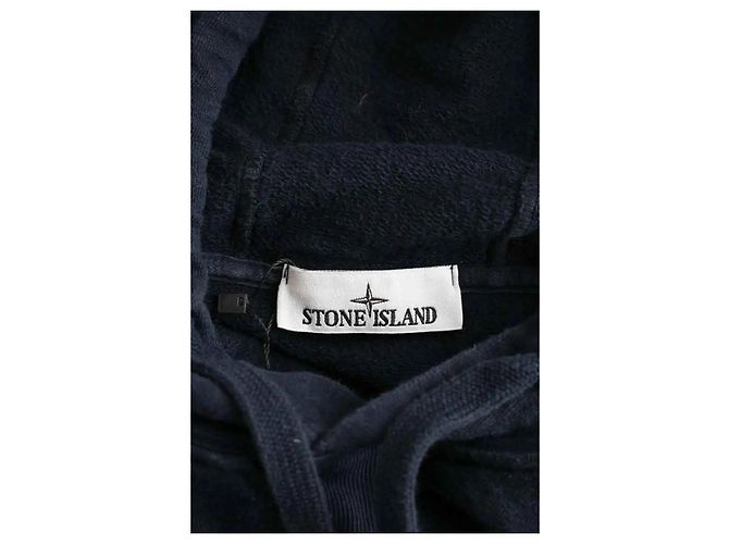 Stone Island Sudadera de algodón azul - vista 6